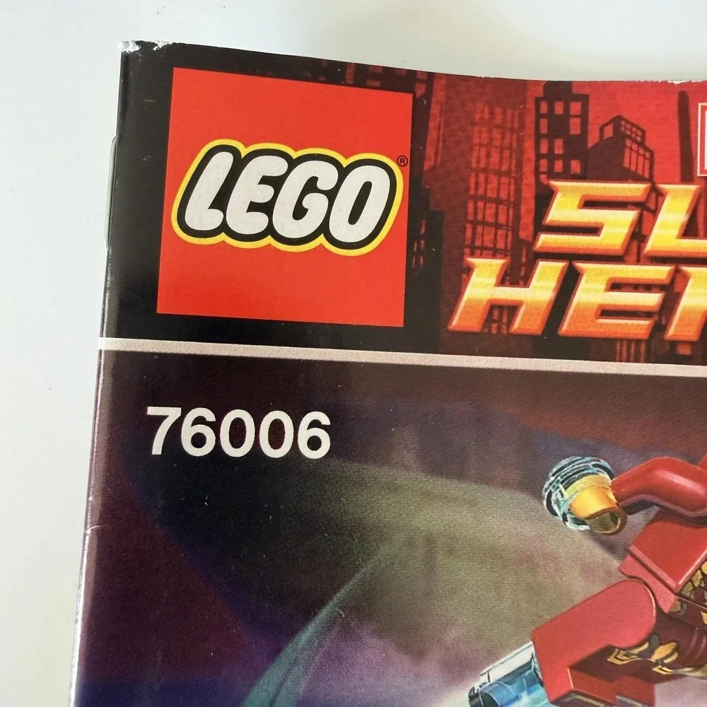 LEGO Marvel Super Heroes 76006 Iron Man 3 Instruction Manual Booklet‎ Only 2013